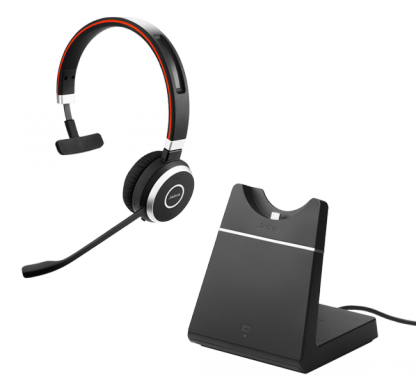 Jabra Evolve 65 SE MS Mono inkl. laddställ