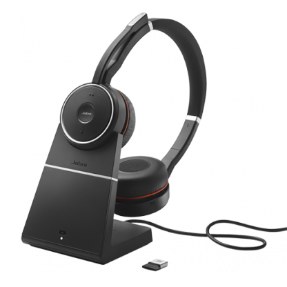 Jabra Evolve 75 SE Stereo UC inkl. laddställ